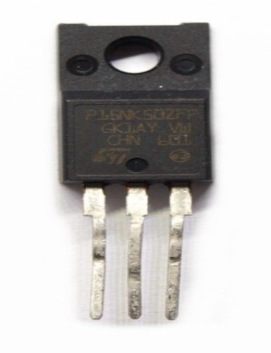 STP15NK50ZFP 500V 14A 0.3R tranzystor 15NK50 3 szt