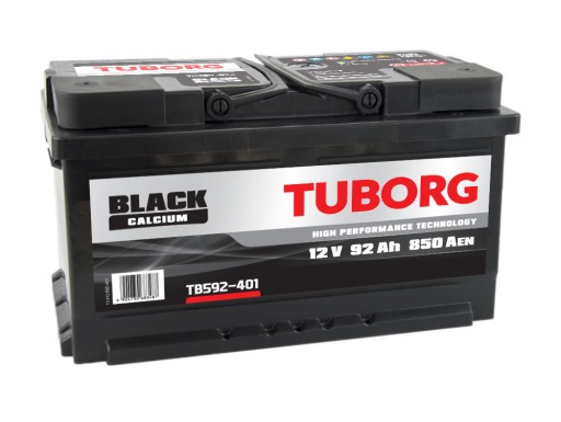 Akumulator Tuborg L+ 12V 92Ah 850A Captiva Antara