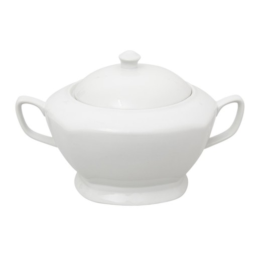 WAZA PORCELANOWA na zupę Minc 2,5L BIAŁA serwisowa