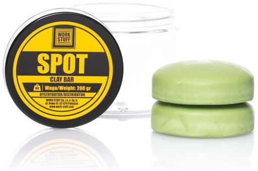 WORK STUFF SPOT CLAY BAR 200g GLINKA DO LAKIERU