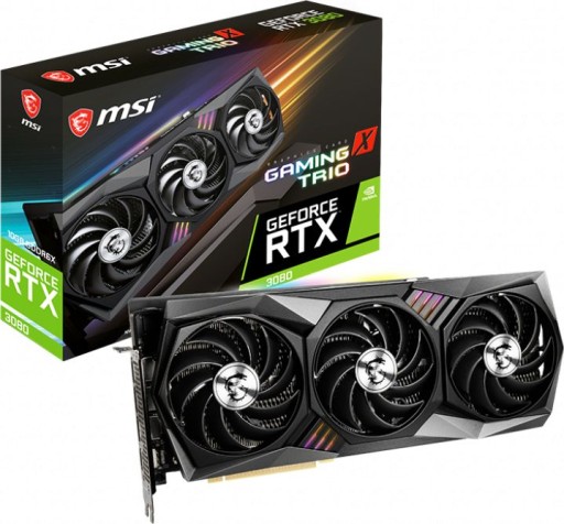 Karta graficzna MSI RTX 3080 GAMING X TRIO 10G 10 GB