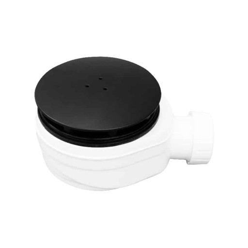 Syfon brodzik Schedpol 90mm SDB90PB czarny niski