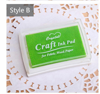 B Mr Paper 15 kolorów Inkpad Handmade DIY Craft od