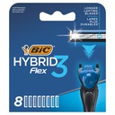 BIC Hybrid 3 Flex 3-ostrzowe wkłady 8 szt.