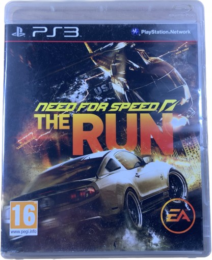 NEED FOR SPEED THE RUN płyta bdb+ PL PS3
