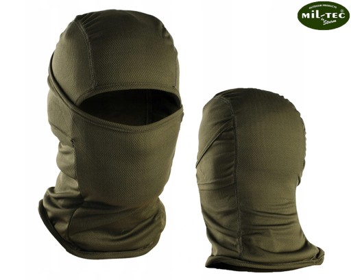 Kominiarka Termoaktywna Balaclava Czapka Oliv MT