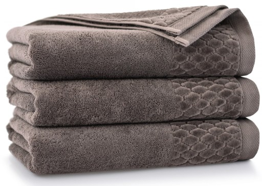 ANTYBAKTERYJNY Ręcznik ZWOLTEX CARLO taupe 3 szt