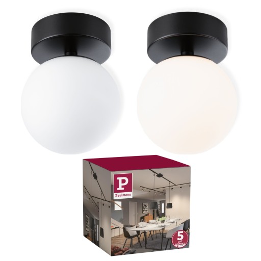 LAMPA SUFITOWA LED Design Nowoczesna Czarny Mat i Metal - Trwała PL71071