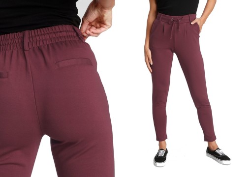 FLG SPODNIE 7/8 ma gumce JOGGING joggery chino ML