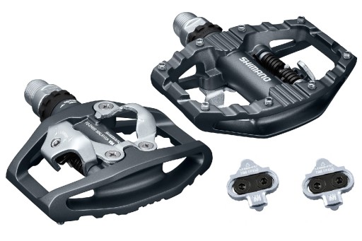 pedały platformowe SPD SHIMANO PD-EH500 + bloki