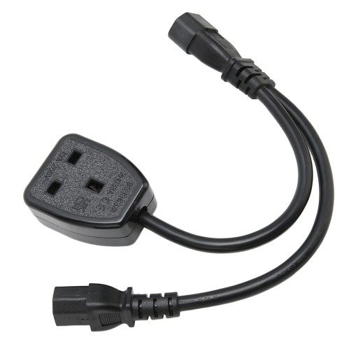 Kabel z wtyczką brytyjską IEC320 C13 na złącze