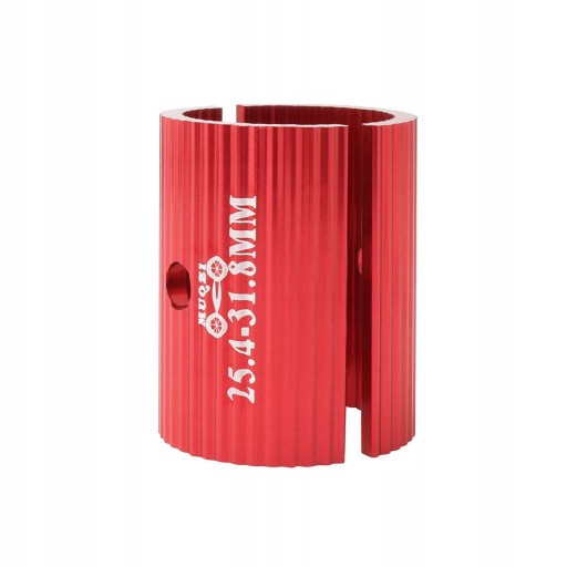 Adapter kierownicy roweru Rozmiar czerwony 25