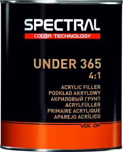 Spectral Podkład Under 365 4:1 P3 Szary 3,5L