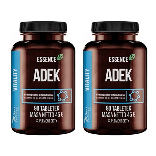 ESSENCE ADEK 180t KOMPLEKS WITAMIN A D3 E K2 MOCNE