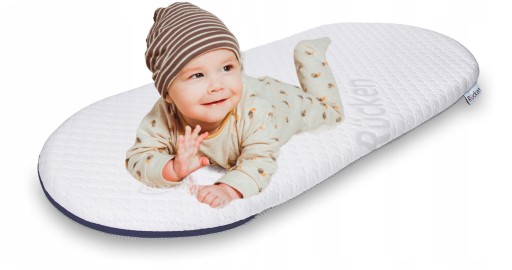 Materac z Air Pro Ahoj Baby do kosza Mojżesza AhojBaby i Gondol ODDYCHAJĄCY