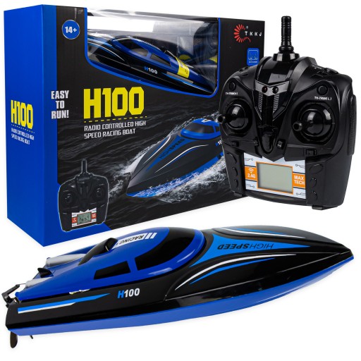 MOTORÓWKA ŁÓDŹ ŁÓDKA ZDALNIE STEROWANA RC + PILOT