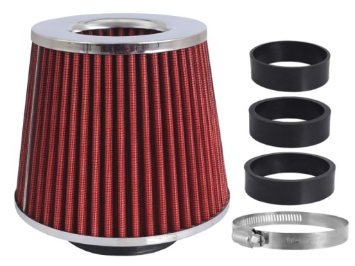 FILTR POWIETRZA STOŻKOWY ADAPTERY: 60, 63, 70MM