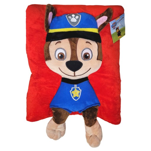 PODUSZKA Psi Patrol CHASE 3D Wypukła 40 cm PLUSZAK