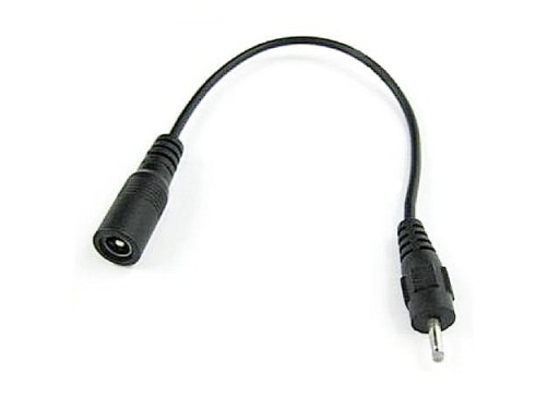 Adapter DC gn 2,1/5,5 wtyk 0,7/2,5 kabel adapter