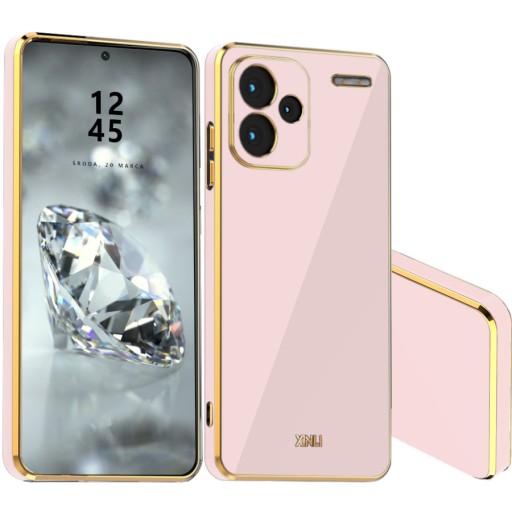 ETUI PLECKI OCHRONA GLAMOUR SHINE KOLORY DO REDMI NOTE 13 PRO PLUS 5G