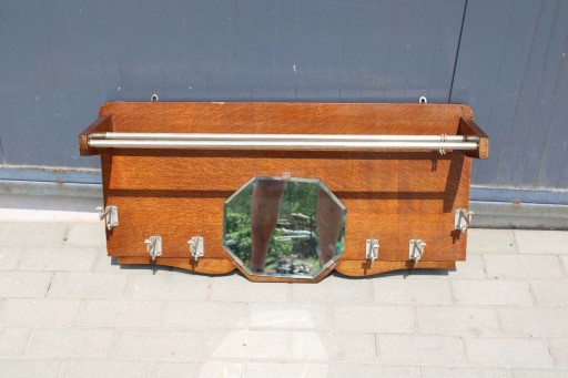 A-C STARY WIESZAK ART-DECO Z LUSTREM 90CM 496