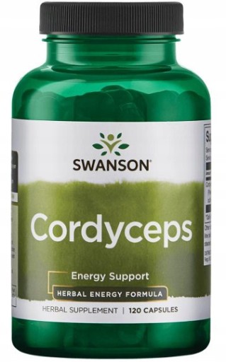 SWANSON Cordyceps Maczużnik Chiński WĄTROBA 120k - Suplement diety