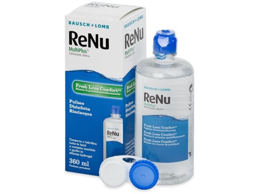 Płyn do soczewek ReNu Multiplus 360 ml + pojemnik