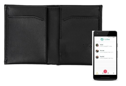 Portfel + lokalizator kluczy dziecka GPS notione