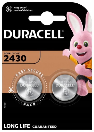 Bateria Duracell litowa CR 2430 2 szt
