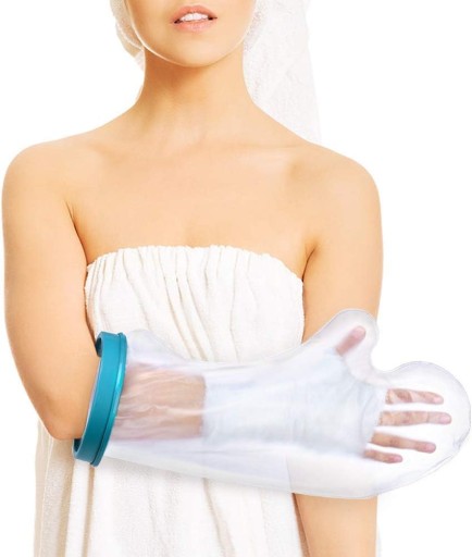 RĘKAW KĄPIELOWY OCHRANIACZ OSŁONA NA GIPS FOLIA