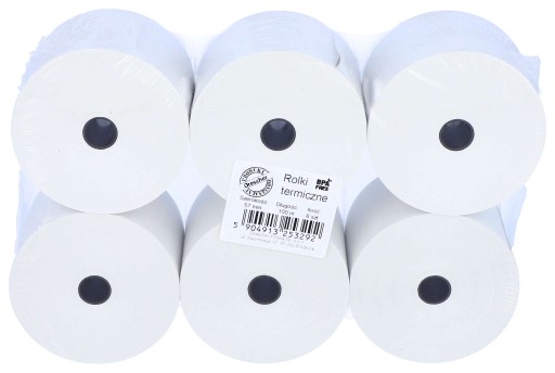Rolka termiczna papier do kasy fiskalnej terminala 57x100m 6 SZTUK DRESCHER
