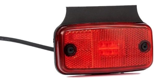 LAMPA OBRYSOWA LED FRISTOM CZERWONA FT-019 C+K