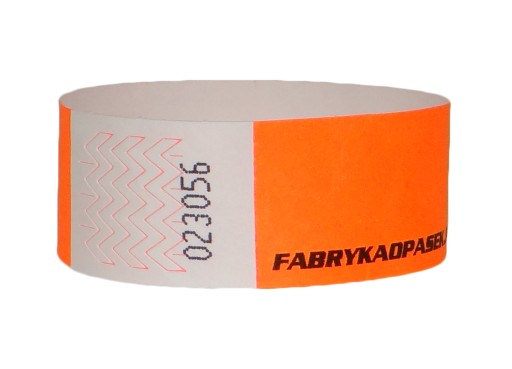 OPASKI NA RĘKĘ TYVEK 25mm - 750 szt. BEZ NADRUKU