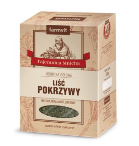 Liście Pokrzywy 100g Farmvit