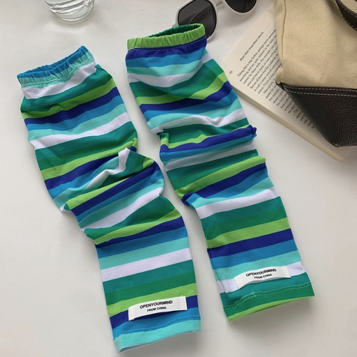 Rainbow Stripe UV Protection Outdoor Cycling