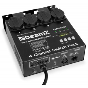 KONTROLER OŚWIETLENIA DMX 4-kanałowy SWITCHPACK