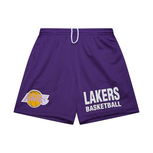 Spodenki Mitchell & Ness VINTAGE LOGO LOS ANGELES LAKERS PURPLE - 2XL