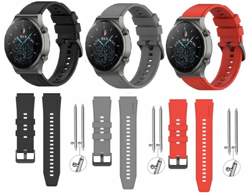 3x PASKI DO HUAWEI WATCH GT PASEK GT2 GT3 GT4 PRO GT2e 46MM 48MM
