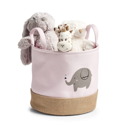 Kosz do przechowywania „Elefant”, poliester / juta