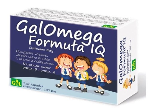 Galomega Formuła IQ 150 kapsułek