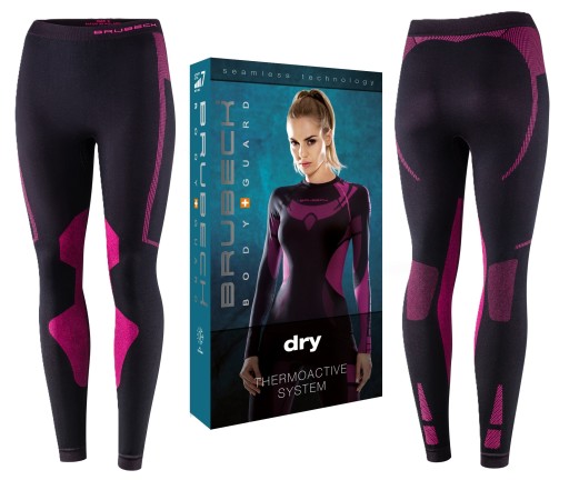 BRUBECK TERMOAKTYWNE LEGGINSY NARCIARSKIE -XL