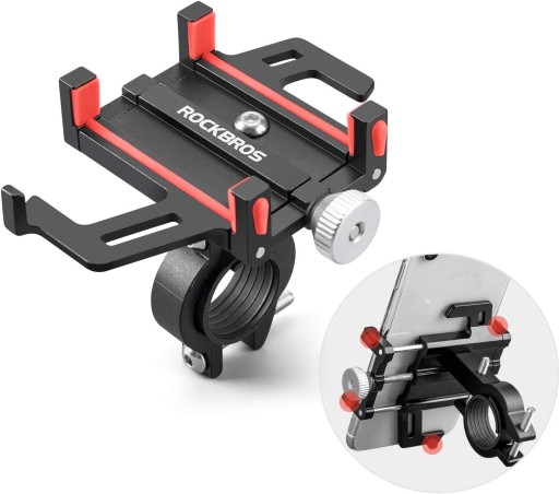 Uchwyt rowerowy na TELEFON 360° regulowany (ZR18)