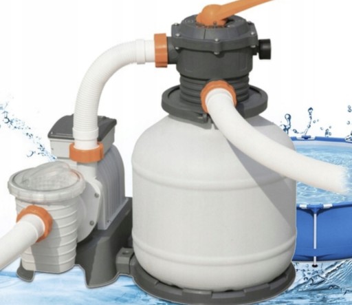 Pompa Filtracyjna Piaskowa Piasek Filtr Piaskowy Basen Pompy 8327L/h 58499