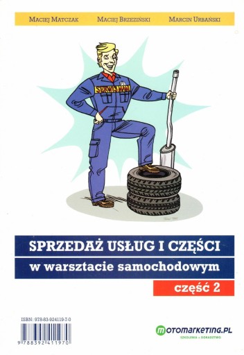 SPRZEDAŻ USŁUG I CZĘŚCI W WARSZTACIE SAMOCHODOWYM