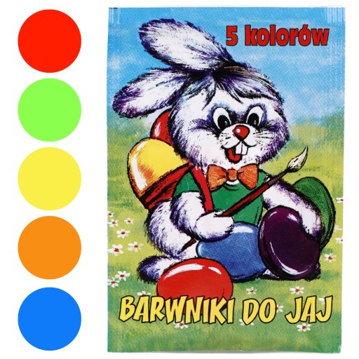 BARWNIKI SPOŻYWCZE DO JAJ PISANKI WIELKANOCNE