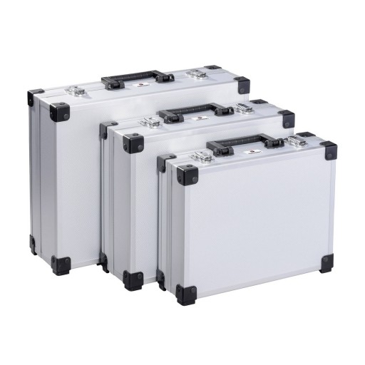 Zestaw walizek 3x walizka narzędziowa aluminium
