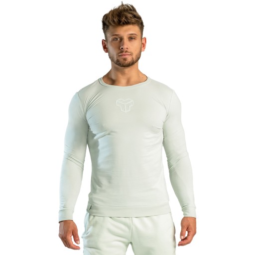 KOSZULKA SPORTOWA DŁUGI RĘKAW MOON GREY - STRIX M