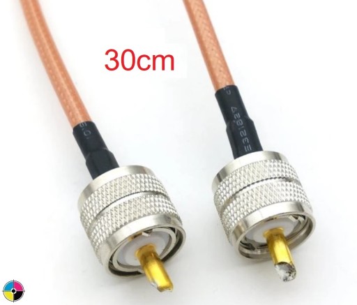 Kabel RG-142 UC1 UC1-M / UC1-M PL259 30cm