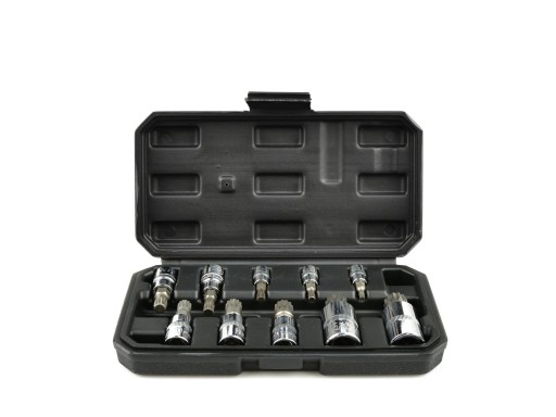 KLUCZE TRZPIENIOWE NASADOWE SPLINE M4-M18 10 el.
