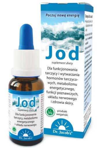 dr Jacobs JOD W PŁYNIE 150mcg krople 20ml TARCZYCA